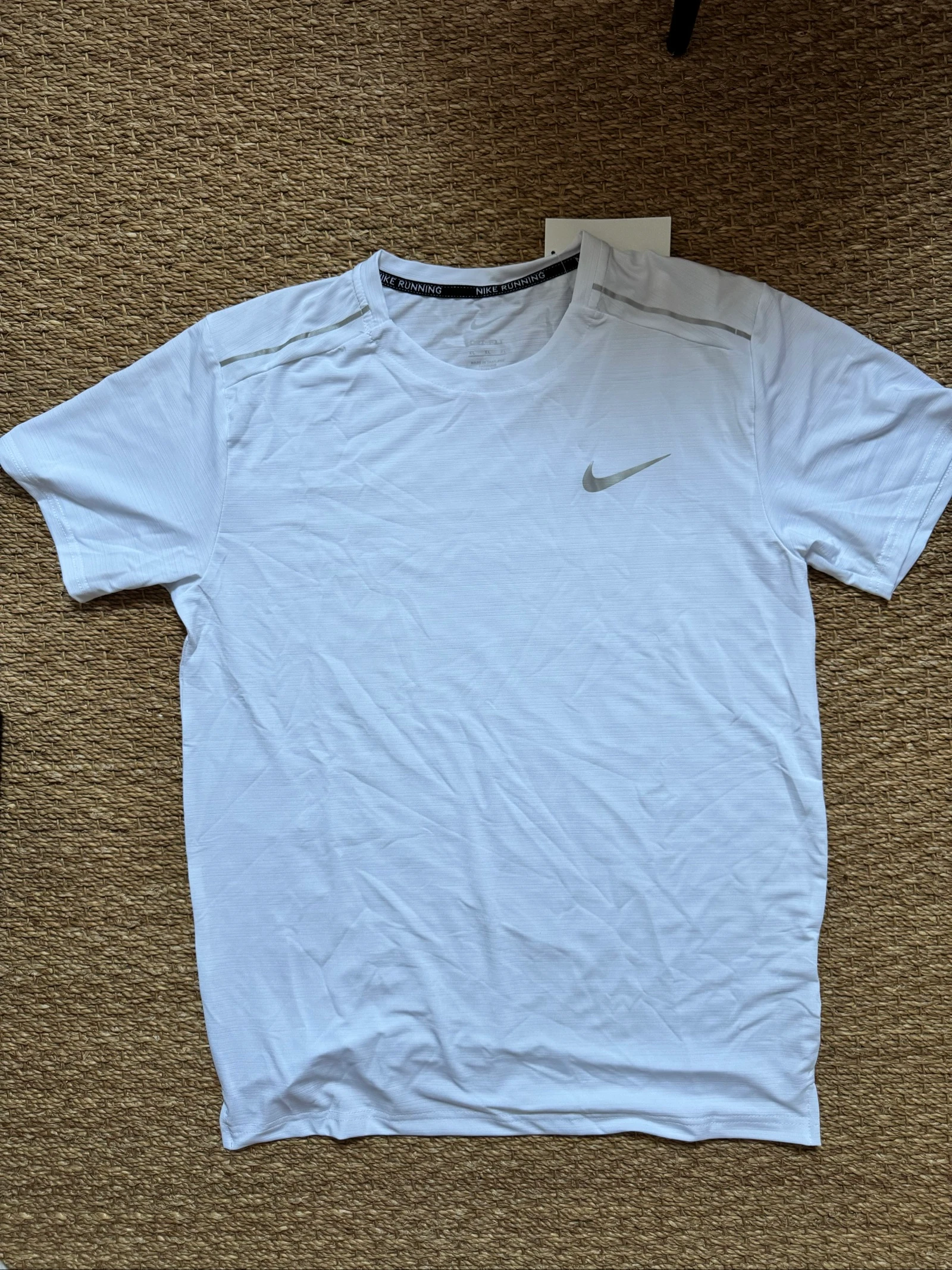 T-shirt Nike Running Dri-FIT Blanc - NEUF - Taille XL